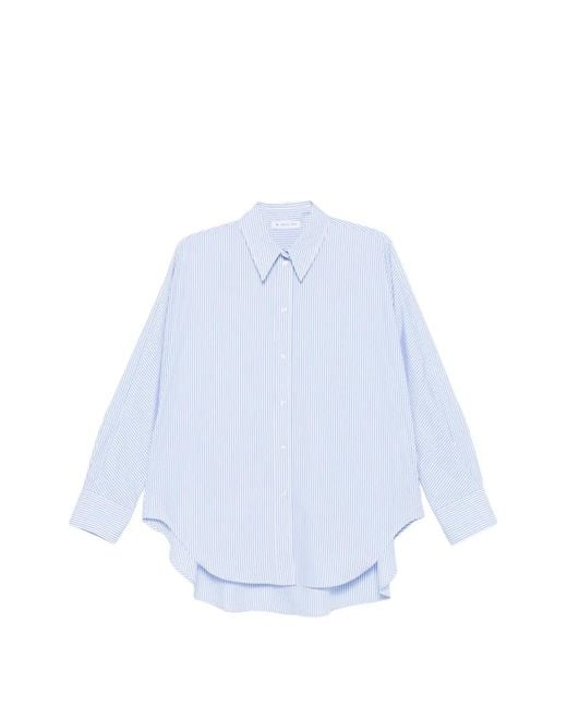 Manuel Ritz Blue Striped Shirt