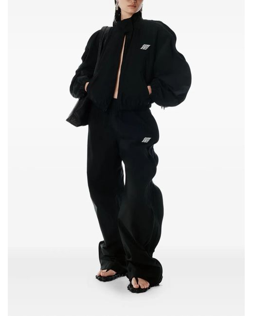 Alexander Wang Blue Draped Track Pants