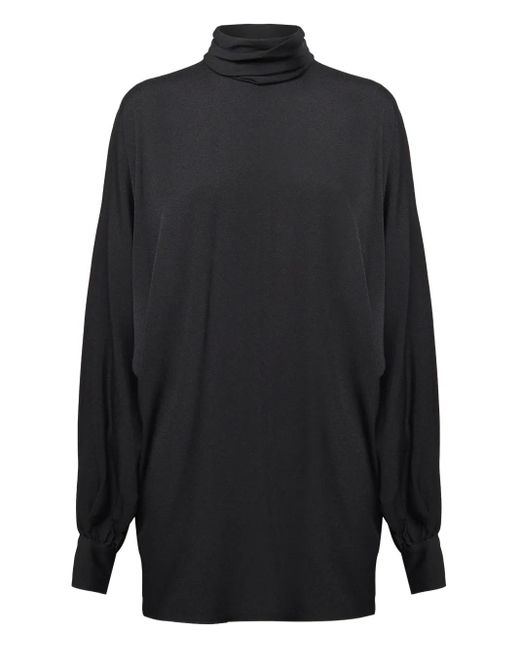 Robe À Col Montant Nineminutes en coloris Blue