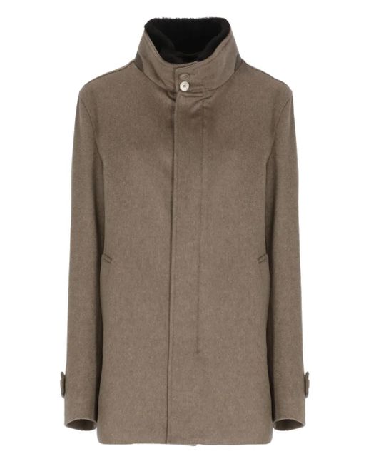 Herno Kasjmier Jas in het Brown voor heren