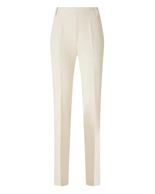 Pinko High-waisted Trousers White