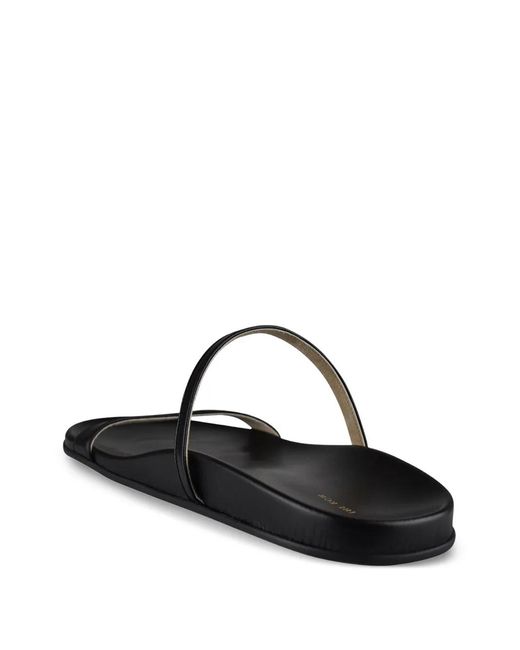 The Row White Open Toe Strap Sandals