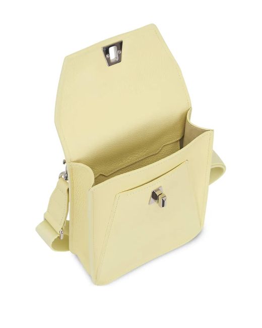 Akris Metallic Mini Anouk Cross Body Bag