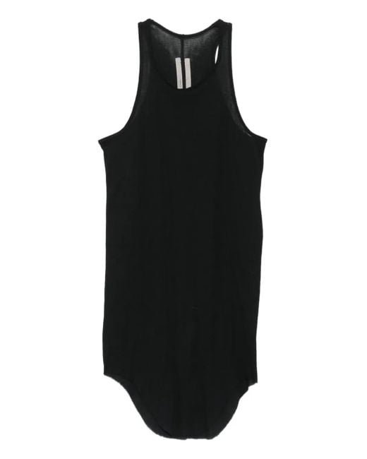 Rick Owens Black Tanktop mit Racerback