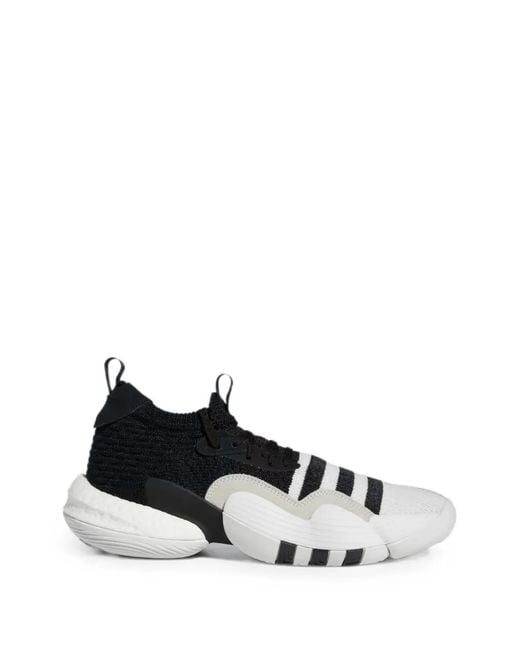Adidas White Trae Young 2.0 Sneakers for men