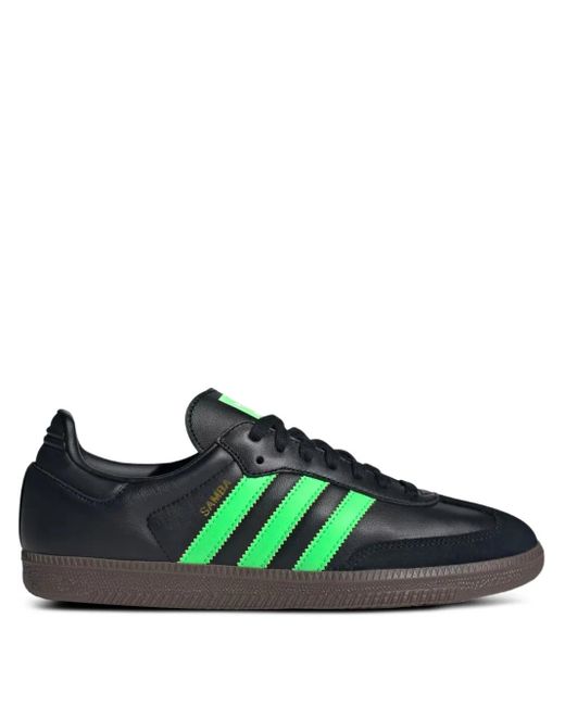 Adidas Green Samba Og "Core/Screaming" Sneakers for men