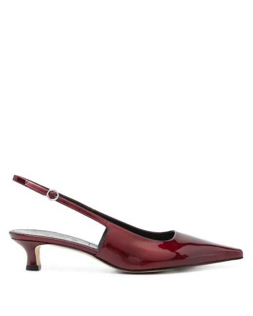Aeyde Brown Catrina Slingback-Pumps 35mm