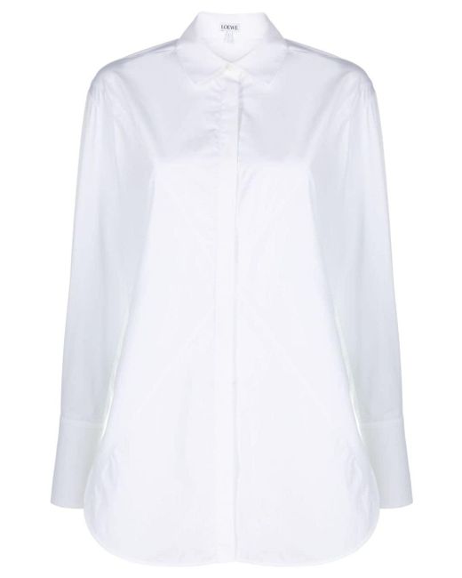Camisa Puzzle Fold Loewe de color White