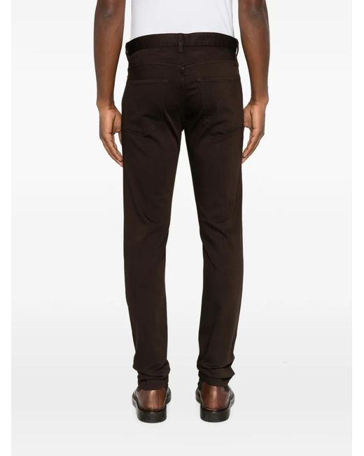Boss Black Delaware Slim-Fit Five-Pocket Trousers for men