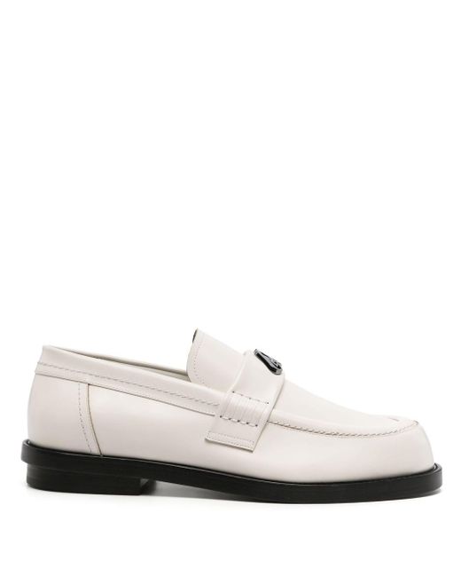 Alexander McQueen White Seal Leather Loafers - Men's - Calf Leather for men