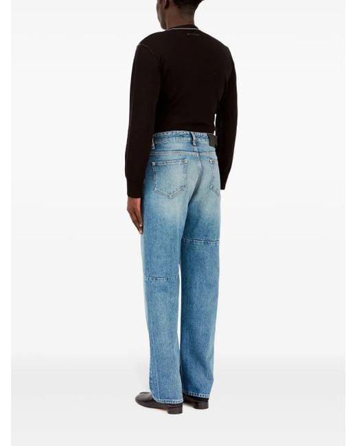 MM6 by Maison Margiela Blue Five-Pocket Jeans for men