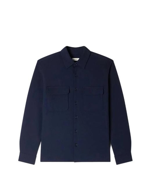 Sandro Black Patch Pocket Shirt for men