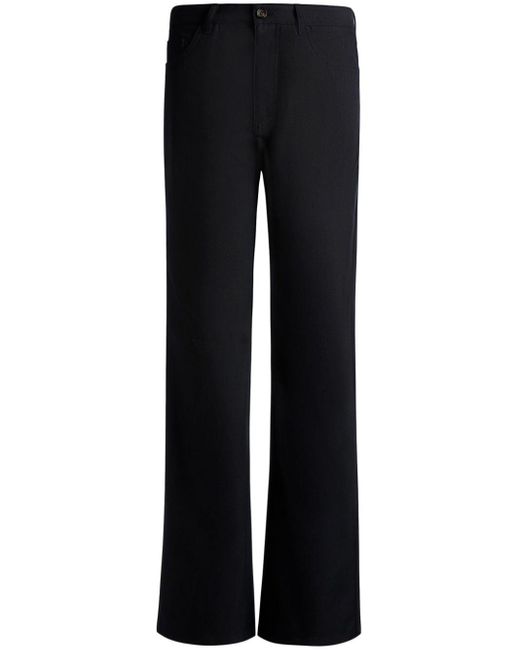 Bally Black Mid-rise Flared Trousers for men