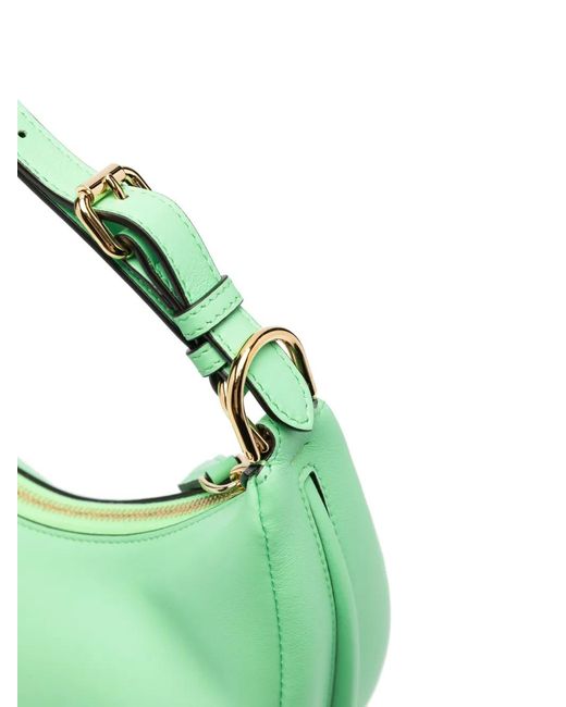 Borsa A Spalla Graphy di Fendi in Green