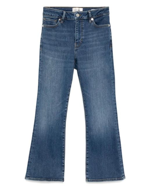 FRAME Blue Le Mini Boot Jeans