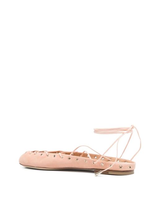 Chloé Pink Chloé Ghilies Ballet Shoes