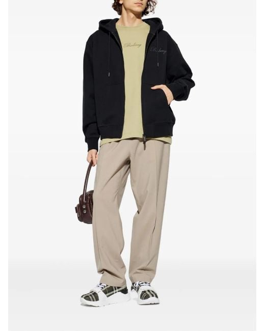 Burberry Blue Zip-Throughs for men