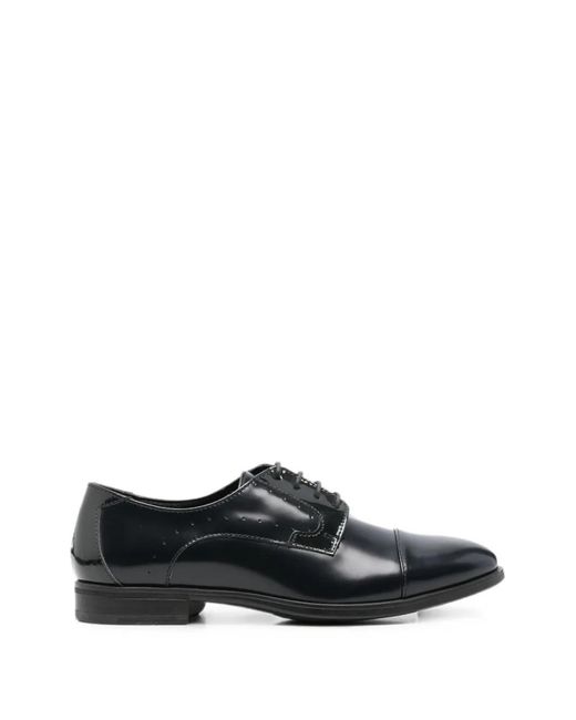Carlo Pignatelli White Chaussures Lacées À Fini Poli for men