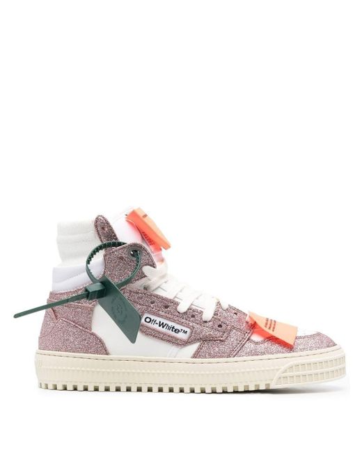 Off-White c/o Virgil Abloh Off-court 3.0 Sneakers in White (Pink) | Lyst UK