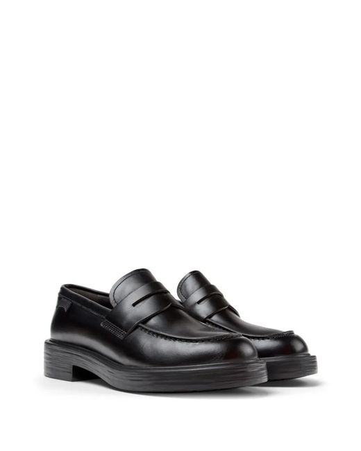 Camper Black Mocassini