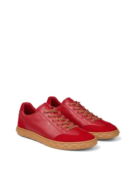 Jimmy Choo Red Diamond Flex Sneakers for men
