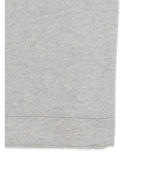 Lisa Yang Gray Frieda Scarf