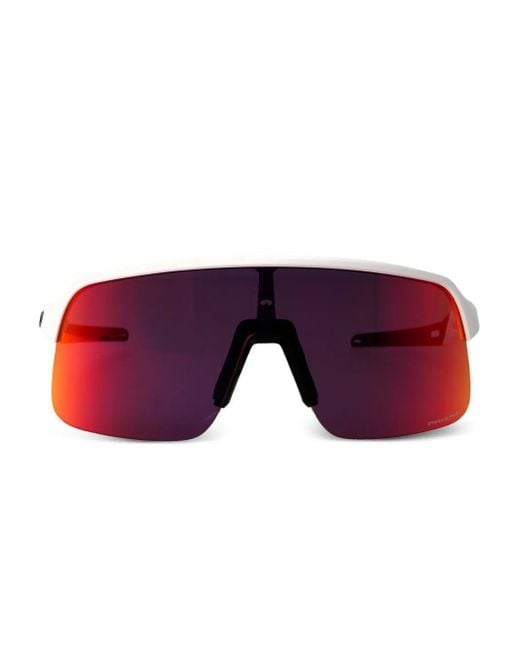 メンズ Oakley Sutro Lite シールドサングラス Red