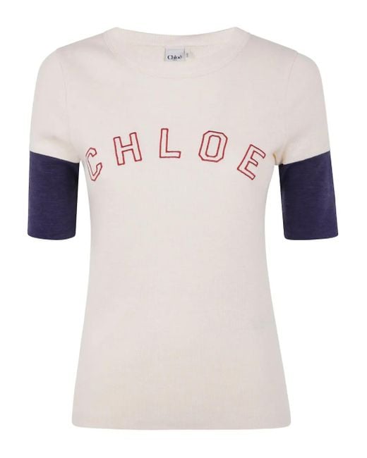 Chloé Pink Regular T-Shirt