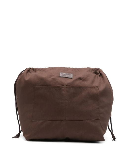 Dragon Diffusion Brown Large Cotton Bag Organizer