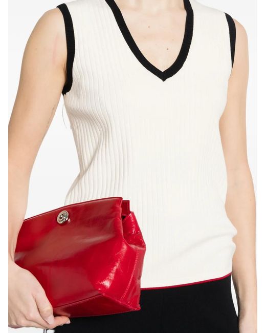 Max Mara Natural V-Neck Tank Top