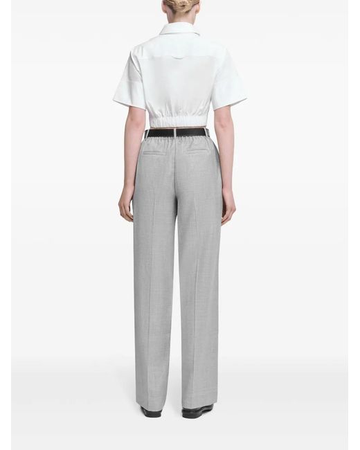 Jonathan Simkhai White Sabrina Shirt
