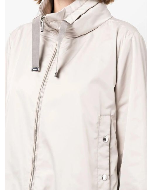 Moorer Multicolor Zip-Up Hooded Jacket
