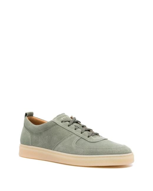 Henderson Green Lace-Up Sneakers for men