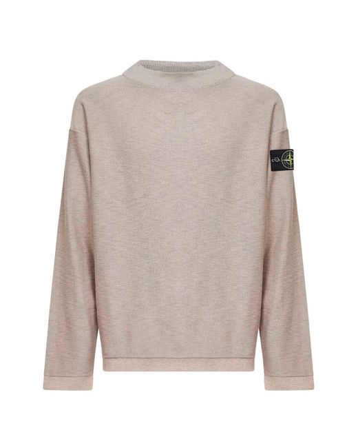 Stone Island Multicolor Crew Neck Classic Sweater for men