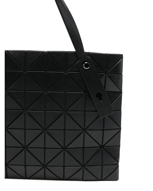 Issey Miyake Black "Rock Matte" Small Tote Bag