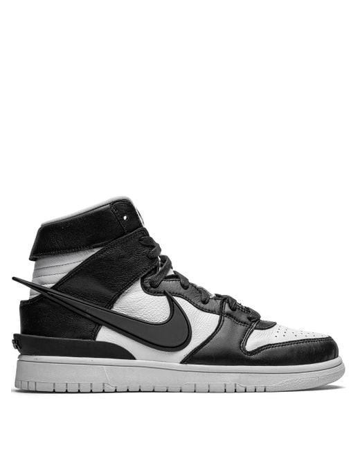Nike Black X Ambush Dunk High Sp "Spruce Aura" Sneakers for men