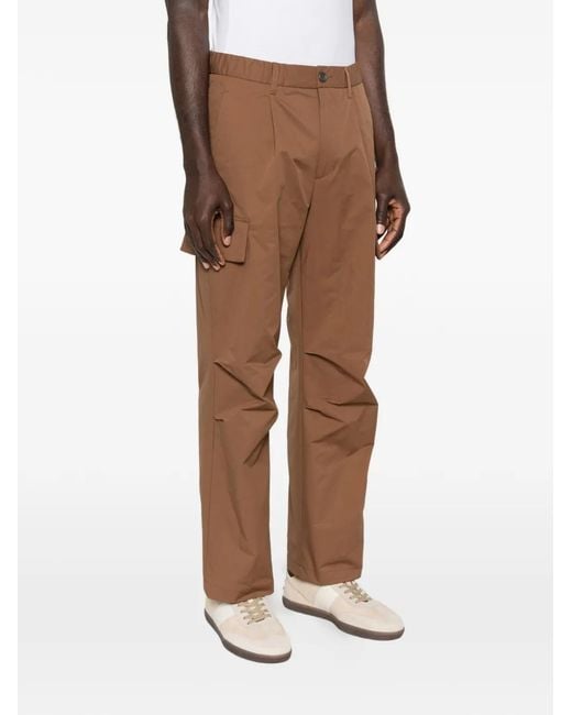 Herno White Elasticated-Waist Track Pants for men