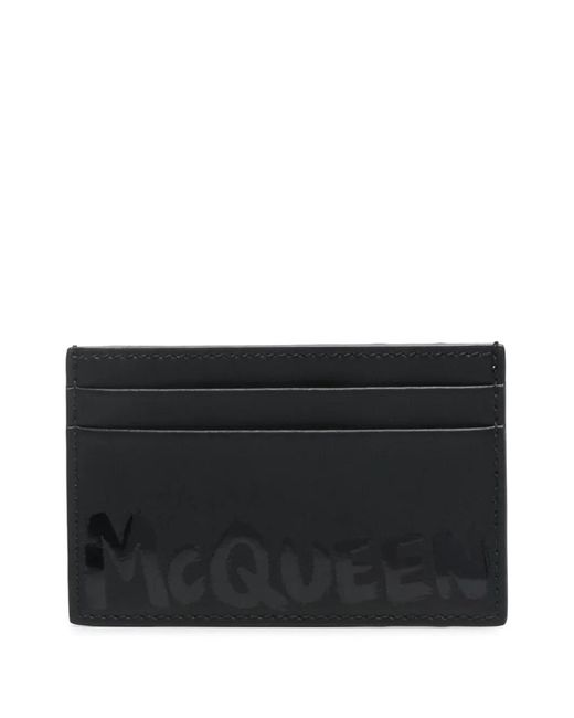 McQueen Wallets Black for men