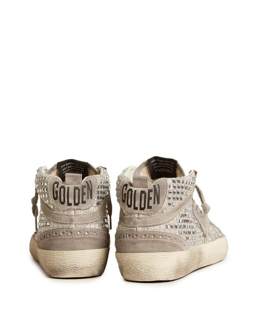 Golden Goose Deluxe Brand Brown Mid Star Trainers