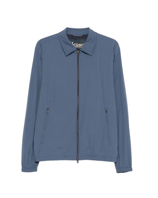 Herno Jack Met Ritssluiting in het Blue voor heren