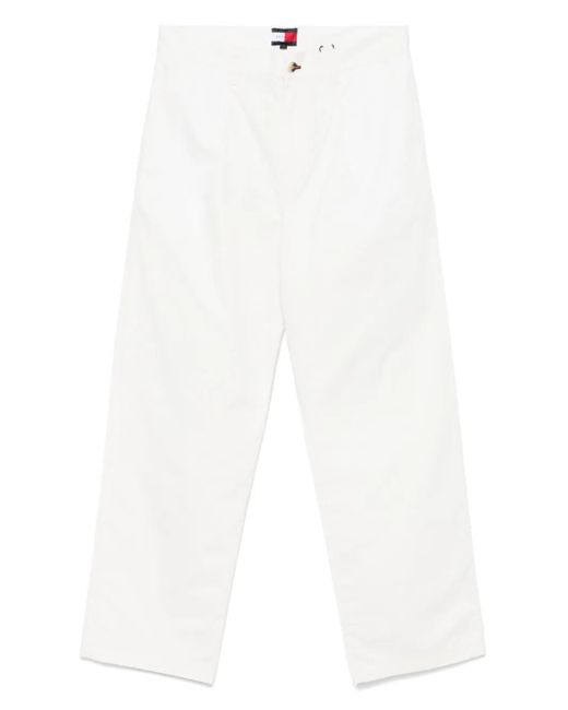 Tommy Hilfiger White Sailing Chinos
