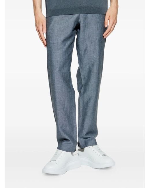 Rag & Bone Blue Tapered Trousers for men