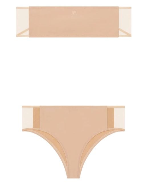 Courreges Illusion Bikini in het Natural