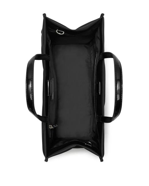 Tory Burch Black Small Ella Patent Tote