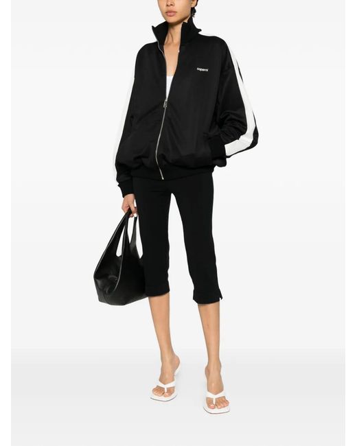 Coperni Black Oversized Side-Stripe Jacket