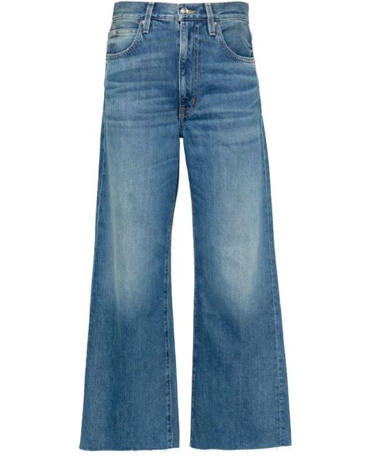 SLVRLAKE Denim Blue Straight-leg Jeans