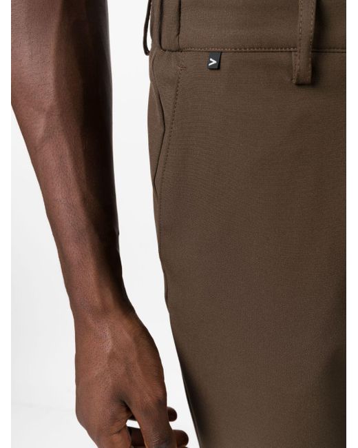 BOSS by HUGO BOSS Slim-cut Chino Trousers in Brown for Men | Lyst