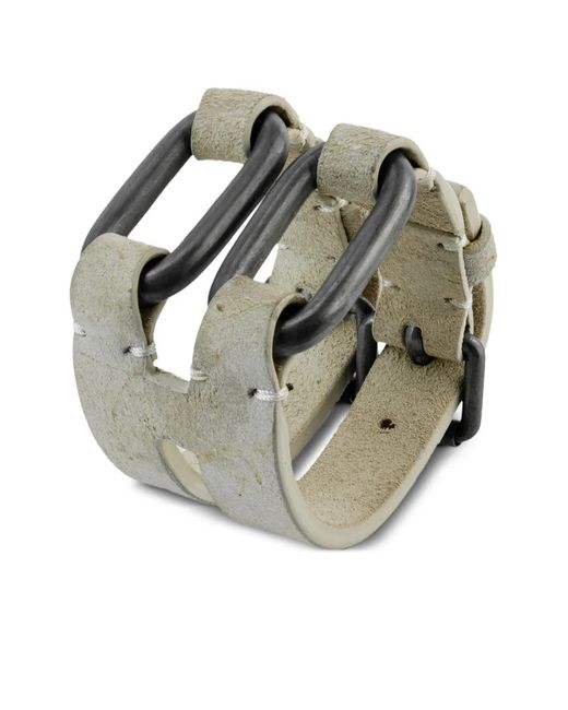 Parts Of 4 Gray Sterling Link Gauntlet Bracelet