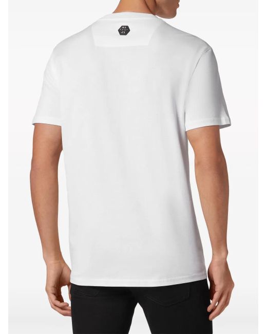 Philipp Plein White T-shirt for men