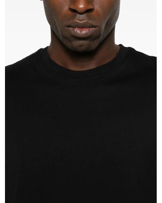 Zegna Black Crew-Neck Short-Sleeve T-Shirt for men